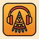 icon_travel_headphones_tribal icon preview