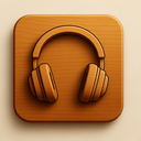 icon_travel_headphones_wooden icon preview