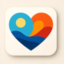 icon_travel_heart_abstract icon preview