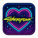 icon_travel_heart_cyberpunk icon preview