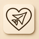 icon_travel_heart_elegant icon preview