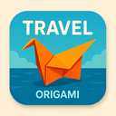 icon_travel_heart_origami icon preview
