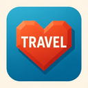 icon_travel_heart_sharp_edges icon preview