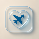 icon_travel_heart_transparent icon preview