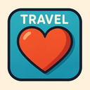 icon_travel_heart_vector icon preview