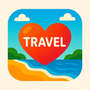 icon_travel_heart_vibrant_colors icon preview