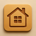 icon_travel_house_embossed icon preview