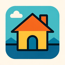 icon_travel_house_geometric icon preview