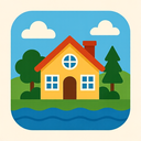 icon_travel_house_iconic icon preview