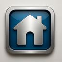 icon_travel_house_metallic icon preview