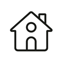 icon_travel_house_minimal_outline icon preview