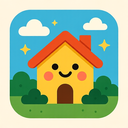 icon_travel_house_playful icon preview