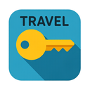 icon_travel_key_flat_design icon preview