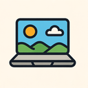 icon_travel_laptop_asymmetrical icon preview