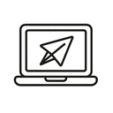 icon_travel_laptop_minimal_outline icon preview