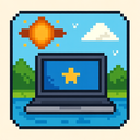 icon_travel_laptop_pixel_art icon preview