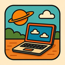 icon_travel_laptop_retro icon preview