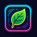 icon_travel_leaf_cyberpunk icon preview
