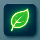 icon_travel_leaf_glow_effect icon preview