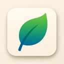icon_travel_leaf_gradient icon preview