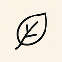 icon_travel_leaf_minimal_outline icon preview
