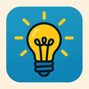 icon_travel_light_bulb_bold icon preview