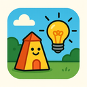 icon_travel_light_bulb_cartoon icon preview