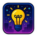 icon_travel_light_bulb_cyberpunk icon preview