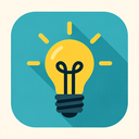 icon_travel_light_bulb_flat_design icon preview