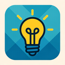 icon_travel_light_bulb_geometric icon preview