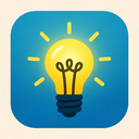 icon_travel_light_bulb_glow_effect icon preview