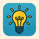 icon_travel_light_bulb_iconic icon preview