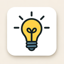 icon_travel_light_bulb_minimalist icon preview