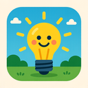 icon_travel_light_bulb_playful icon preview
