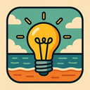icon_travel_light_bulb_retro icon preview