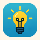 icon_travel_light_bulb_rounded icon preview