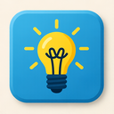 icon_travel_light_bulb_transparent icon preview