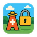 icon_travel_lock_cartoon icon preview