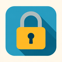 icon_travel_lock_flat_design icon preview