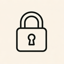 icon_travel_lock_minimalist icon preview
