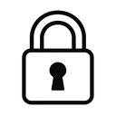 icon_travel_lock_monochrome icon preview