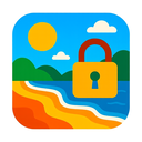 icon_travel_lock_vibrant_colors icon preview
