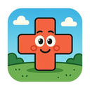 icon_travel_medical_cross_cartoon icon preview