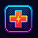 icon_travel_medical_cross_cyberpunk icon preview
