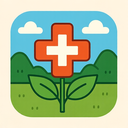icon_travel_medical_cross_organic icon preview