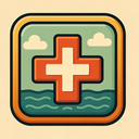 icon_travel_medical_cross_retro icon preview