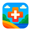 icon_travel_medical_cross_vibrant_colors icon preview