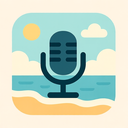 icon_travel_microphone_flat_pastel icon preview
