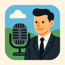 icon_travel_microphone_formal icon preview