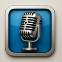 icon_travel_microphone_metallic icon preview